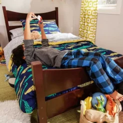 Bedroom^KidKraft Addison Twin Size Bed - Espresso