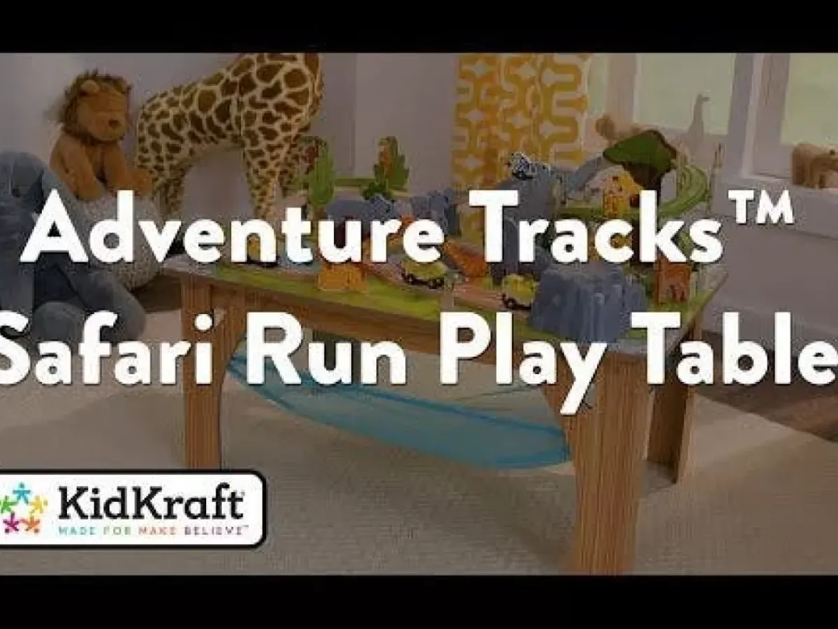 Activity Tables^KidKraft Adventure Tracks™ Safari Run Play Table