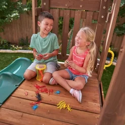 Swing Sets^KidKraft Adventure Vista Swing Set / Playset