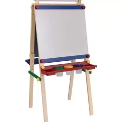 Playroom^KidKraft Artist Easel With Paper Roll- Primary