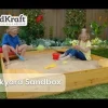 Sandboxes^KidKraft Backyard Sandbox - Honey