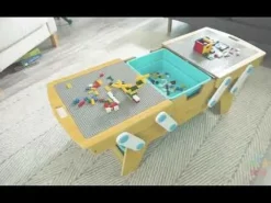 Activity Tables^KidKraft Building Bricks Play N Store Table