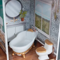 Dollhouses^KidKraft Celeste Mansion Dollhouse With Ez Kraft Assembly™