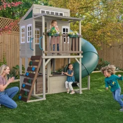 Swing Sets^KidKraft Cozy Escape Playhouse