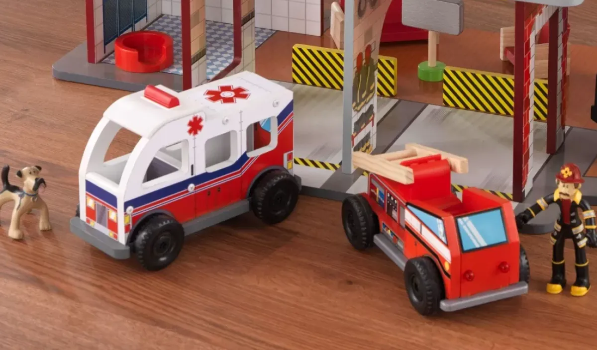 Play Sets^KidKraft Deluxe Fire Rescue Set