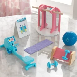 Doll Play Sets^KidKraft Dollhouse Accessory Pack: Home Gym