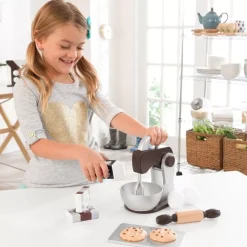 Play Kitchen Accessories^KidKraft Espresso Baking Set