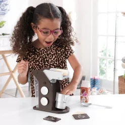 Play Kitchen Accessories^KidKraft Espresso Coffee Set