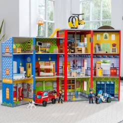 Play Sets^KidKraft Everyday Heroes Wooden Play Set