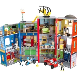 Play Sets^KidKraft Everyday Heroes Wooden Play Set