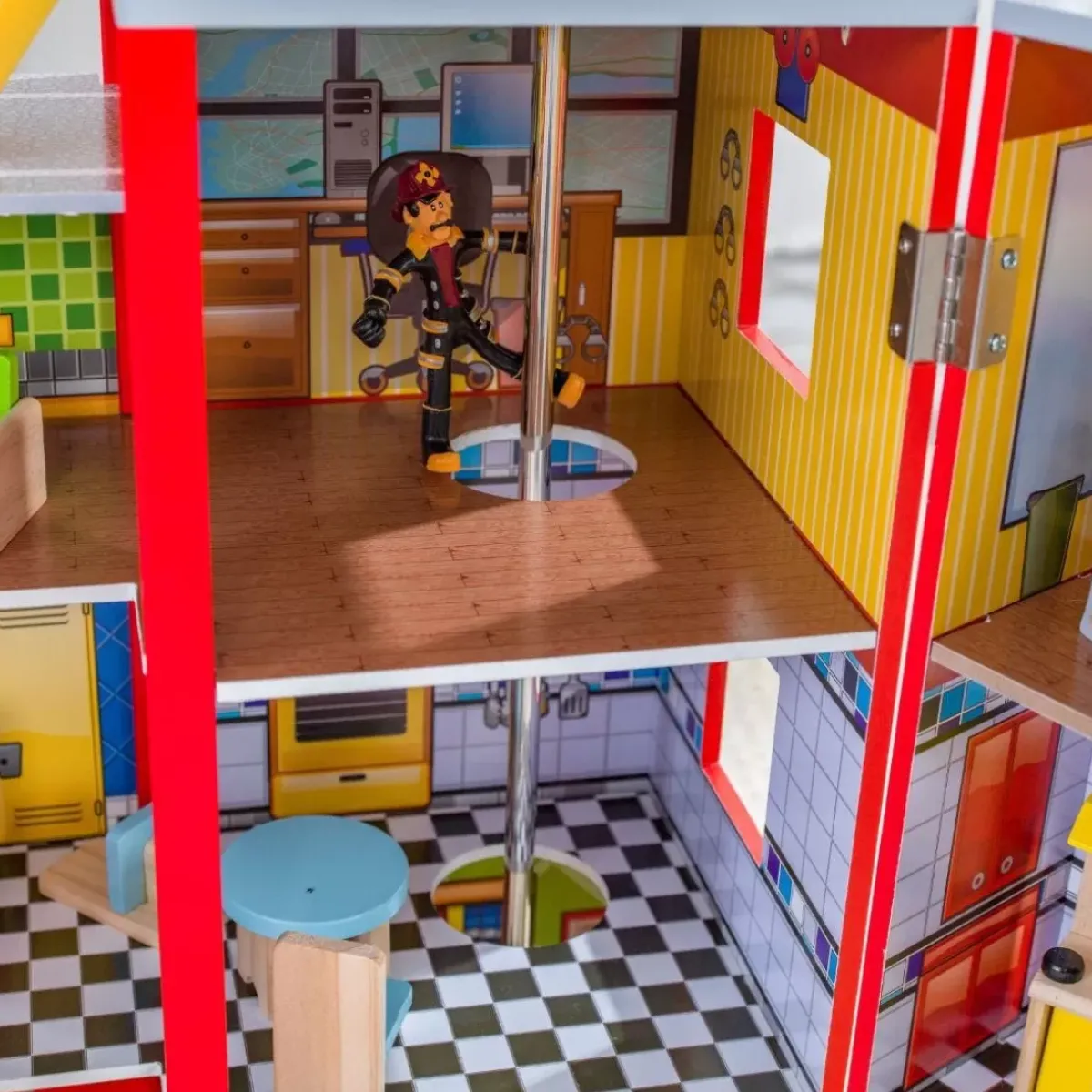 Play Sets^KidKraft Everyday Heroes Wooden Play Set