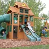 Swing Sets^KidKraft Falcon Ridge Wooden Swing Set / Playset