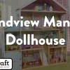 Dollhouses^KidKraft Grand View Mansion Dollhouse With Ez Kraft Assembly™
