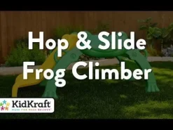 Toddler Climbers^KidKraft Hop & Slide Frog Climber