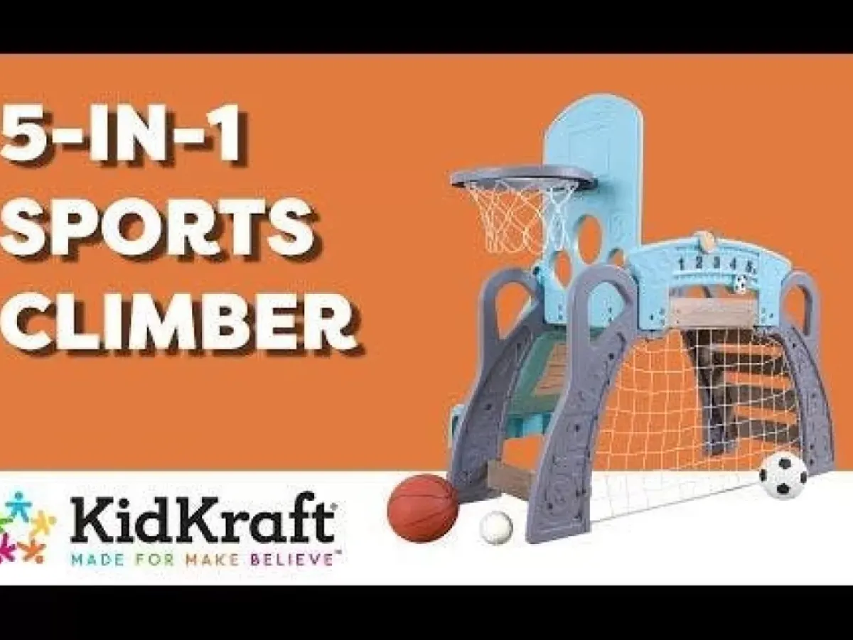 Toddler Climbers^KidKraft 5-In-1 Sports Climber
