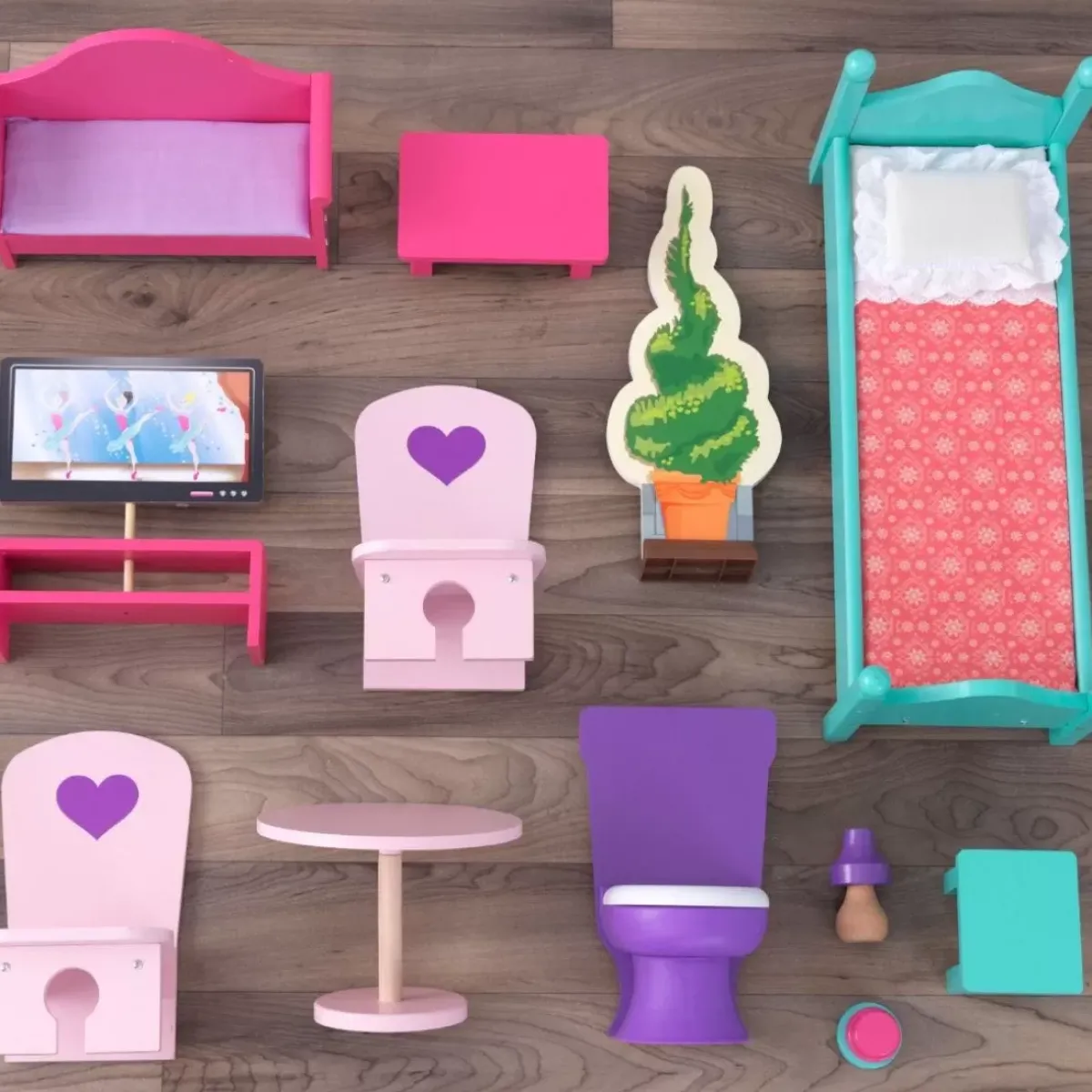 Dollhouses^KidKraft 18-Inch Dollhouse Doll Manor