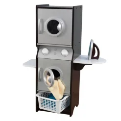 Pretend Play^KidKraft Laundry Play Set - Espresso