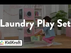Play Kitchens^KidKraft Laundry Play Set - Pastel