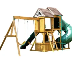 Swing Sets^KidKraft Laurel Retreat Swing Set