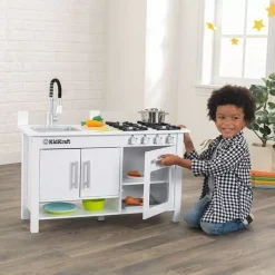 Play Kitchens^KidKraft Little Cook Work Station Kitchen