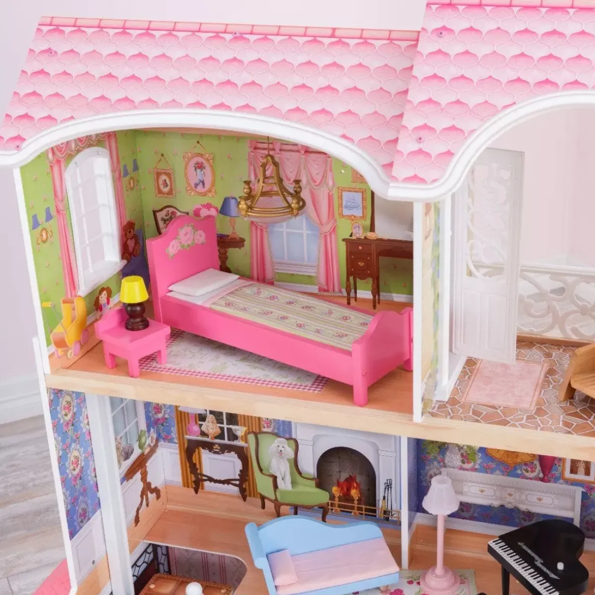 Dollhouses^KidKraft Magnolia Mansion Dollhouse