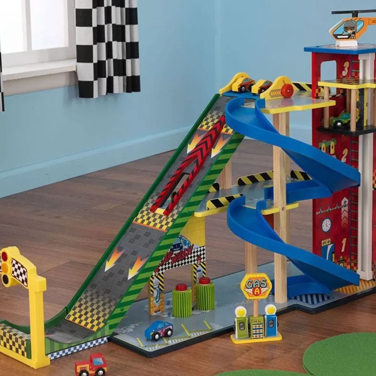 Play Sets^KidKraft Mega Ramp Racing Set