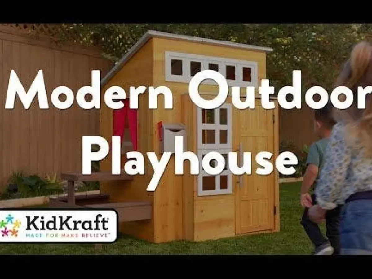Outdoor Playhouses^KidKraft Modern Outdoor Playhouse