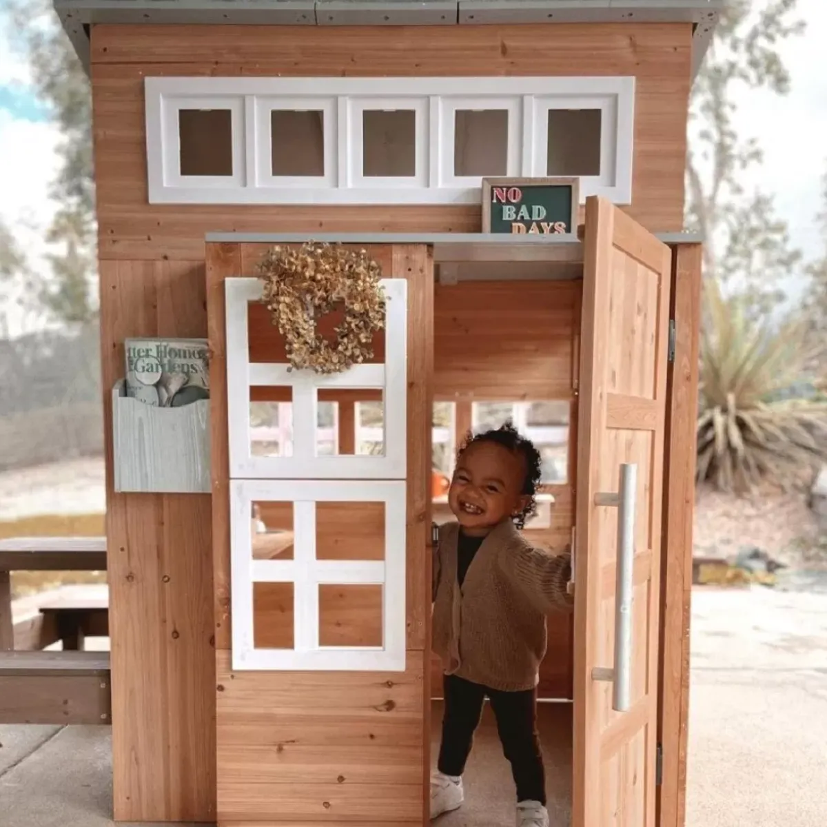 Outdoor Playhouses^KidKraft Modern Outdoor Playhouse