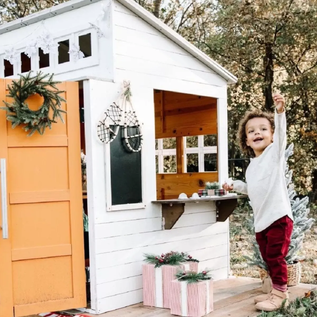 Outdoor Playhouses^KidKraft Modern Outdoor Playhouse