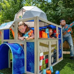 Outdoor Playhouses^KidKraft Nerf Geo Strike Headquarters