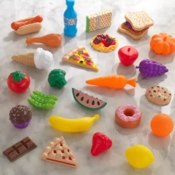 Play Kitchen Accessories^KidKraft 30-Pc Play Food Set