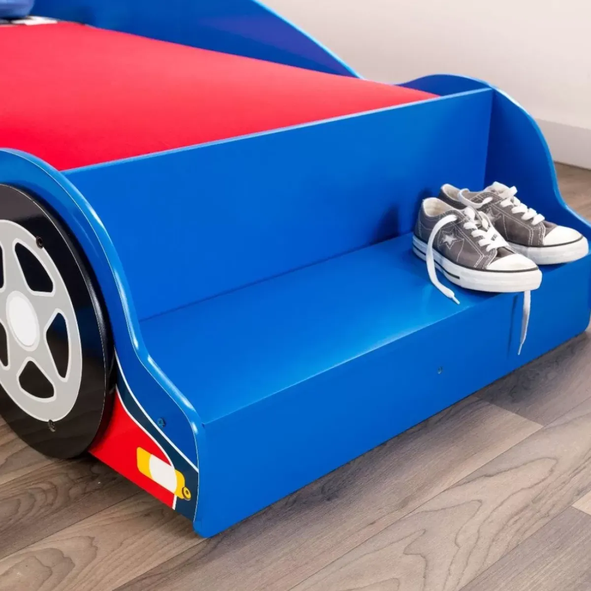 Bedroom^KidKraft Racecar Toddler Bed