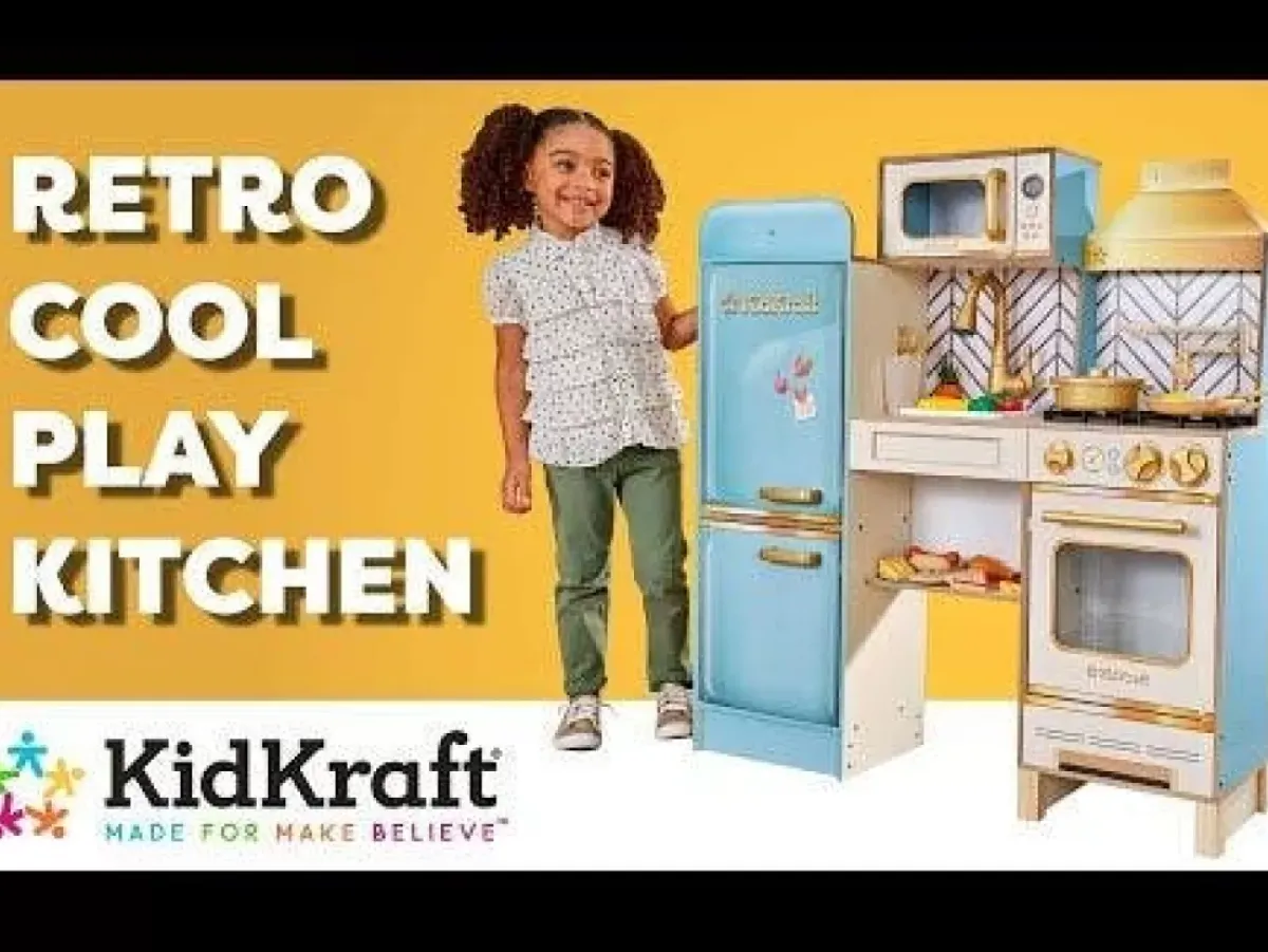Play Kitchens^KidKraft Retro Cool Play Kitchen