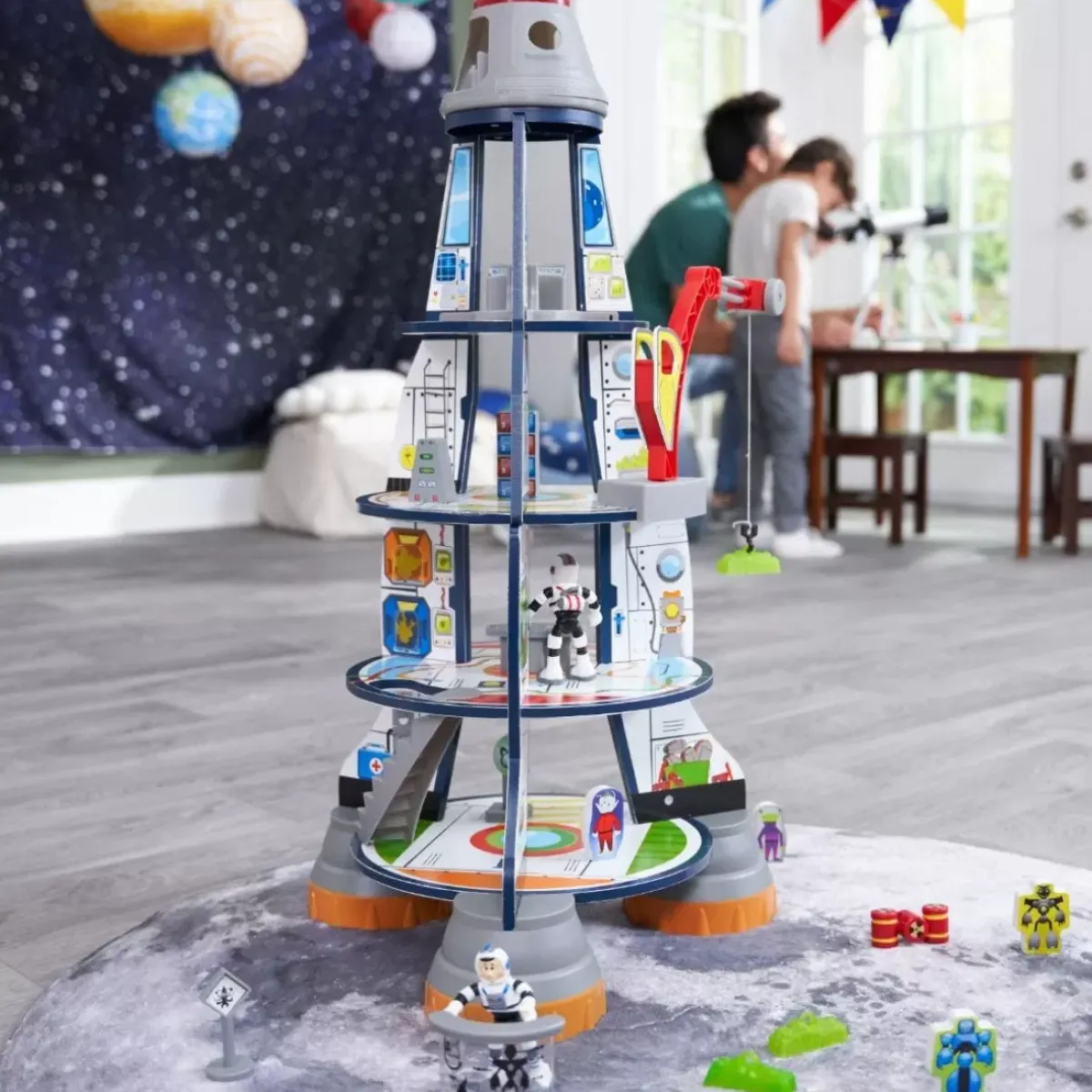 Play Sets^KidKraft Rocket Ship Play Set