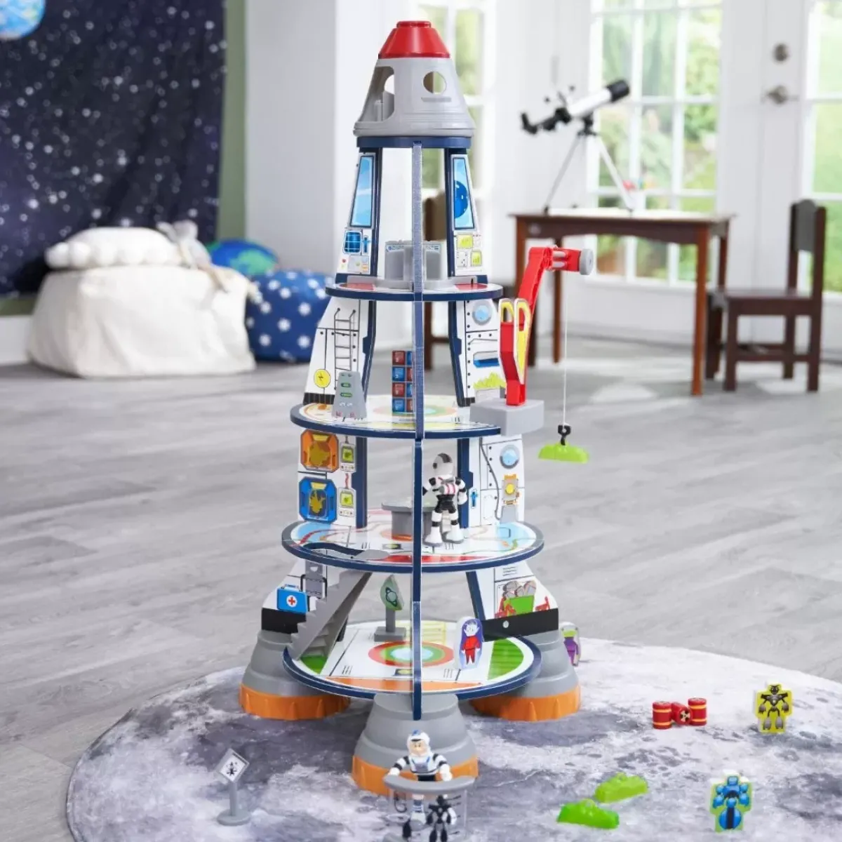 Play Sets^KidKraft Rocket Ship Play Set
