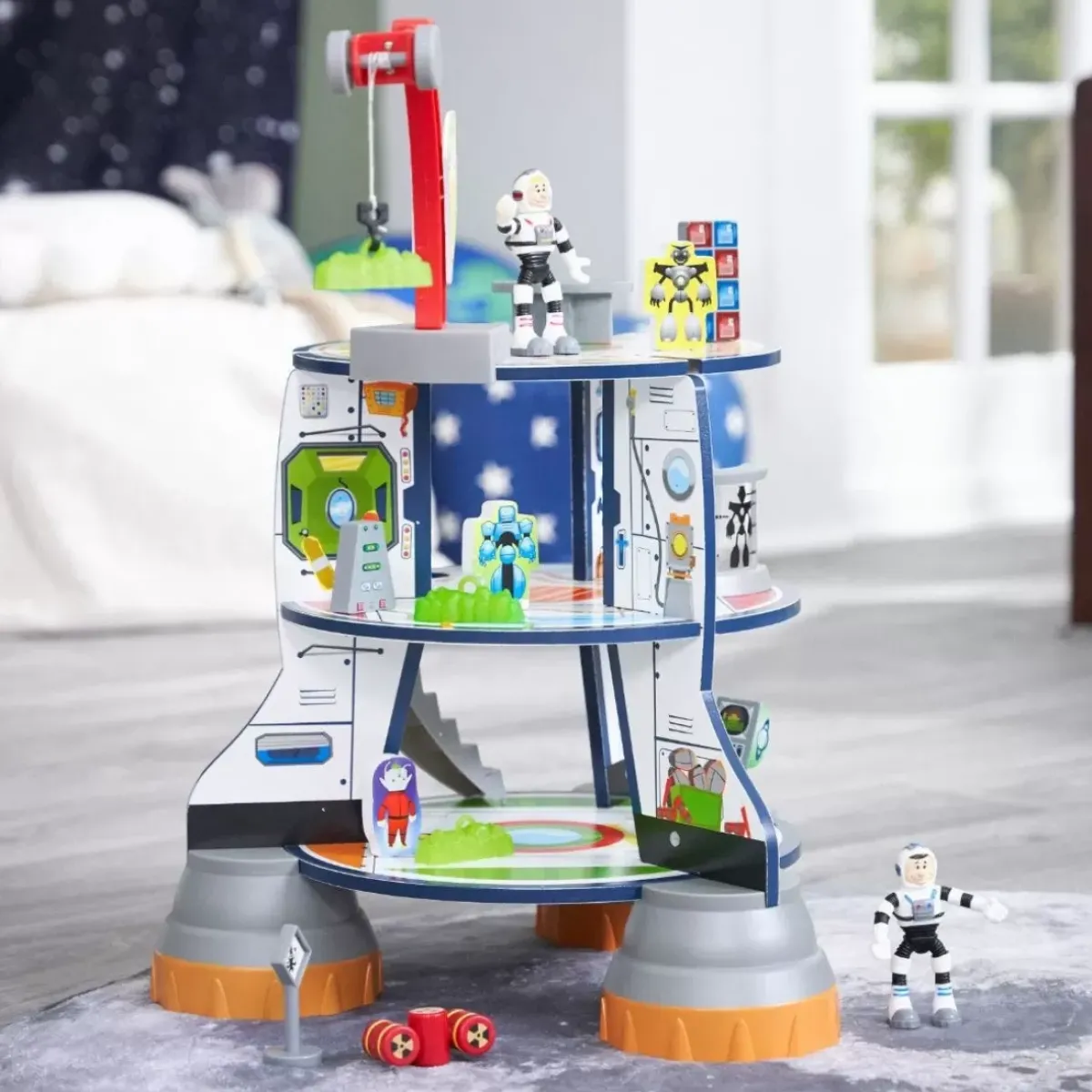 Play Sets^KidKraft Rocket Ship Play Set