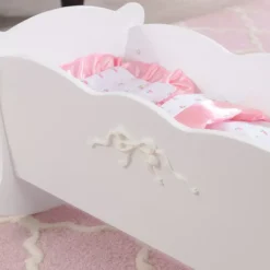 Doll Furniture^KidKraft Tiffany Bow Doll Cradle