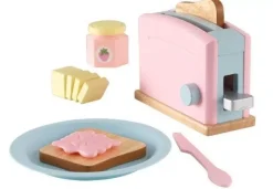Play Kitchen Accessories^KidKraft Toaster Set - Pastel