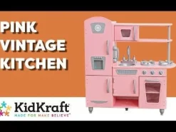 Play Kitchens^KidKraft Vintage Play Kitchen - Pink