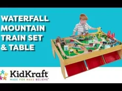 Train Sets & Tables^KidKraft Waterfall Mountain Train Set & Table