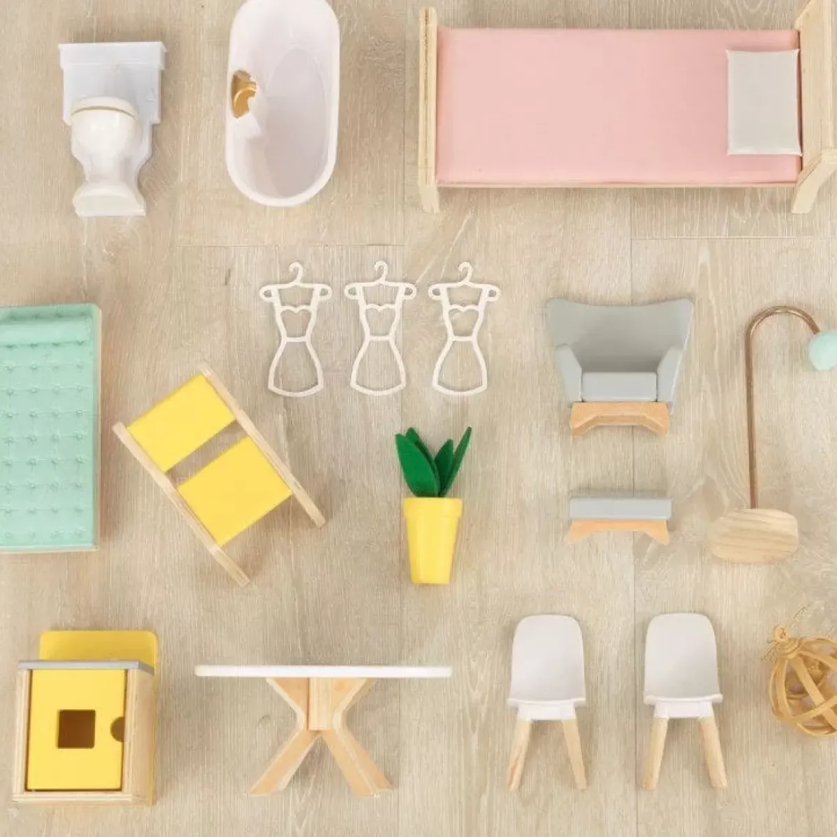 Dollhouses^KidKraft Zoey Dollhouse With Ez Kraft Assembly™